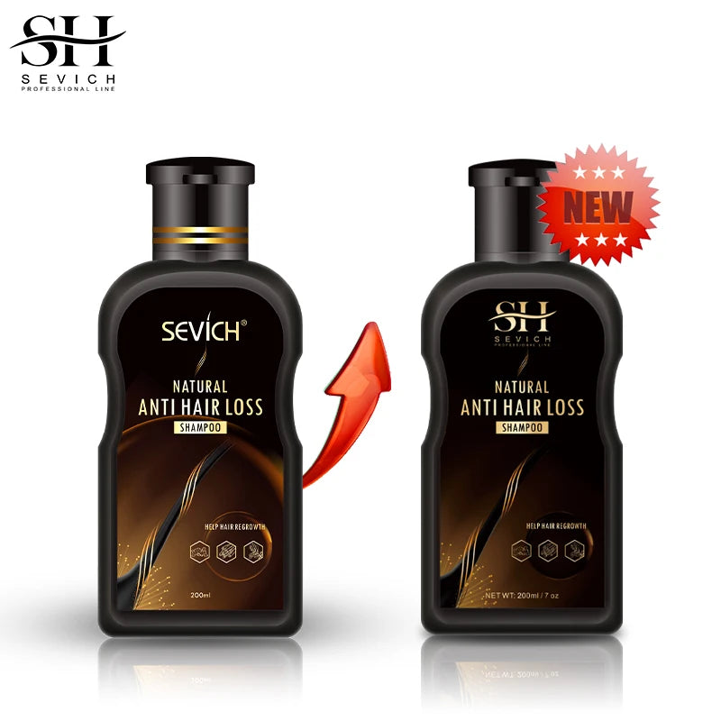 Sevich Natural Ginger hair Hair shampoo Hair Care 200ml Hair Loss Treatment Shampoo Herb Anti-hair loss & hair growth Shampoo