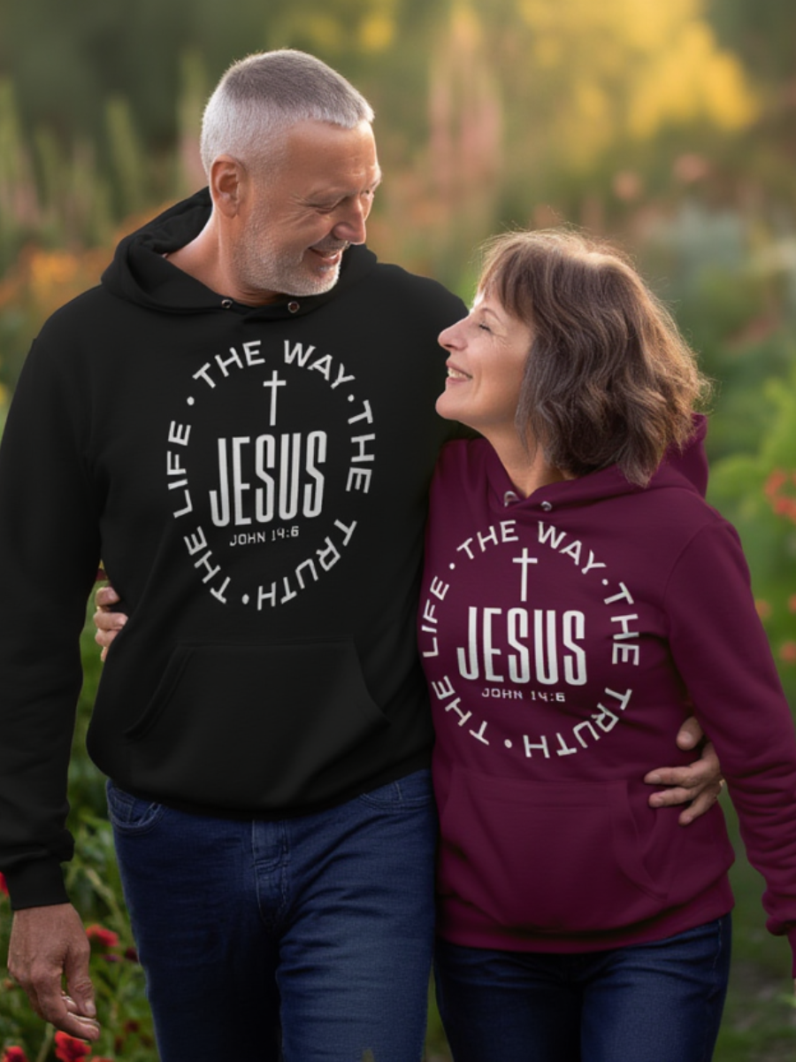 Jesus "The Way, The Truth, The Life" Hoodie